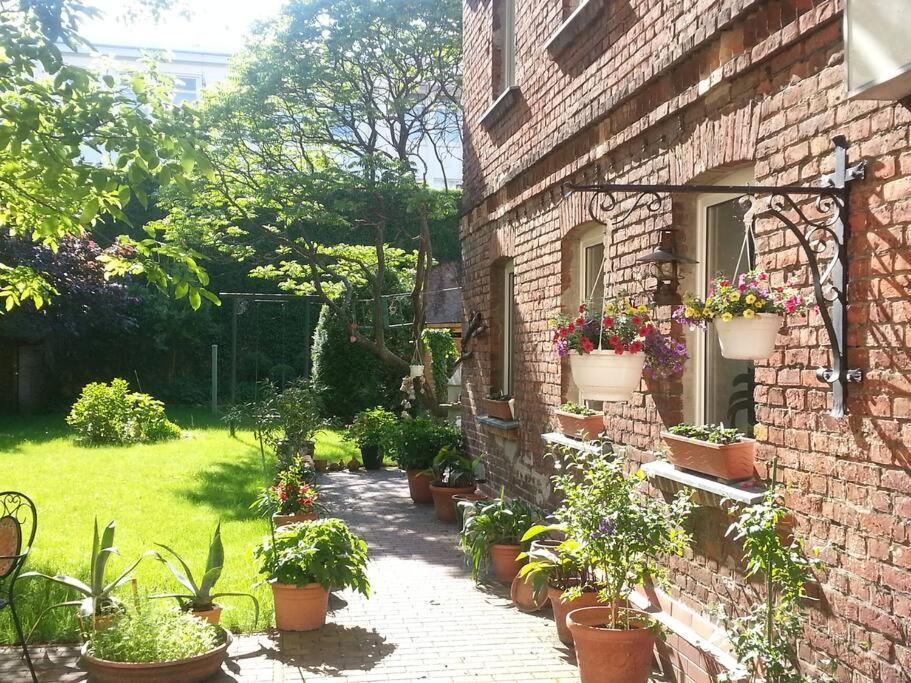 City Appartement Mit Garten, Zentral Und Trotzdem Ruhig Cottbus Esterno foto