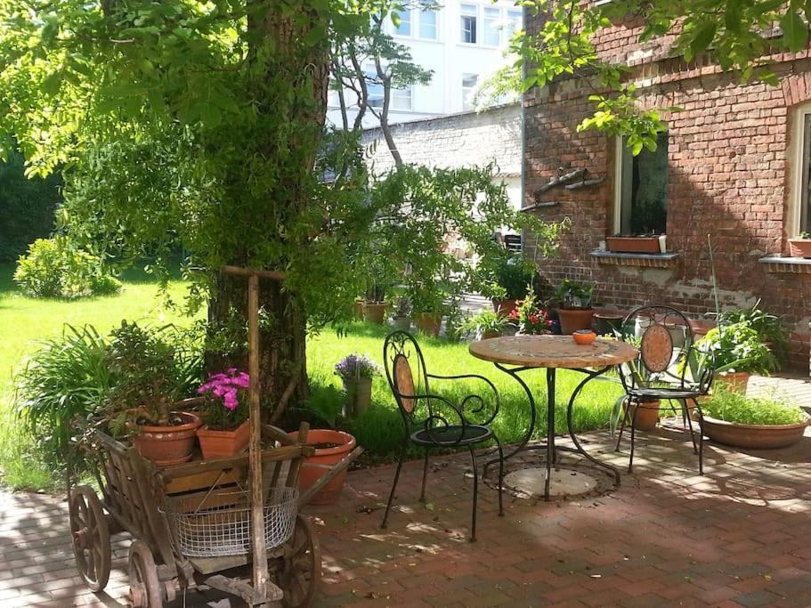 City Appartement Mit Garten, Zentral Und Trotzdem Ruhig Cottbus Esterno foto